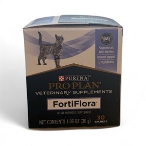 Purina pro plan fortiflora for cats 30 packets-new